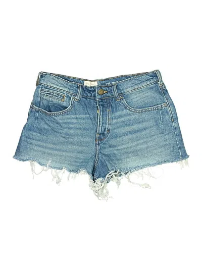 Pre-owned Pilcro Denim Shorts In Blue