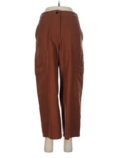 Pre-owned Lululemon Athletica Cargo Pants In Brown
