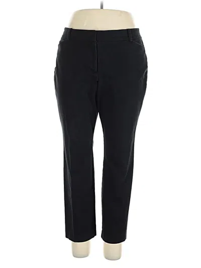 Pre-owned Ann Taylor Casual Pants In Black