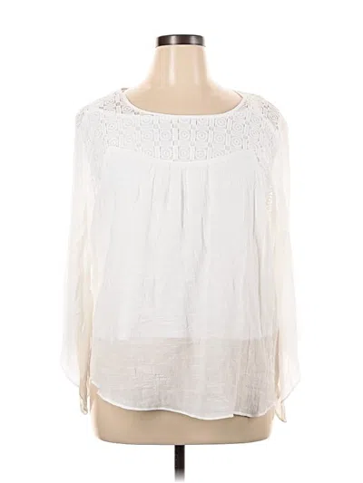 Pre-owned Alyx Long Sleeve Blouse In White