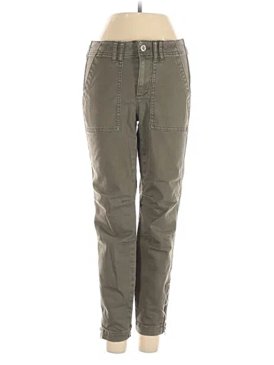 Pre-owned White House Black Market Cargo Pants In Green