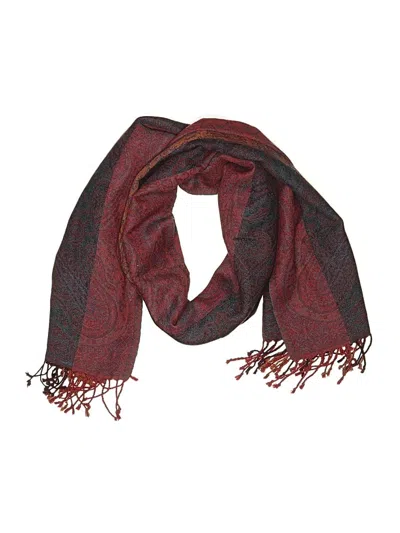 Pre-owned Unbranded Scarf In Red