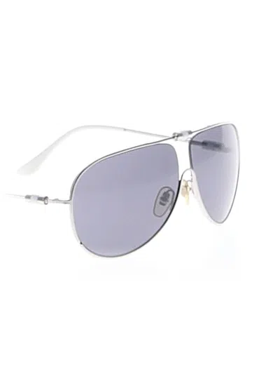 Pre-owned Saint Laurent Sunglasses In Silver