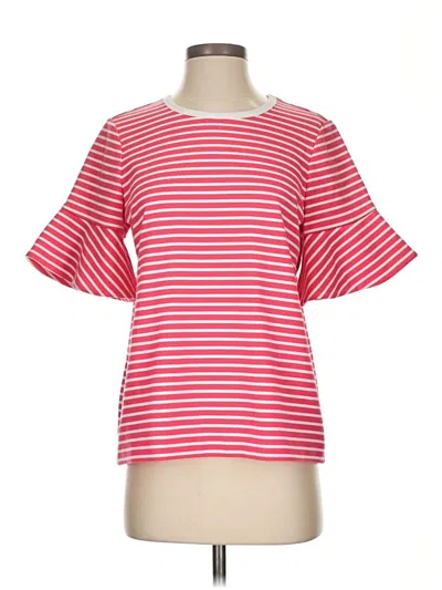 Pre-owned Draper James Short Sleeve T-shirt In Red