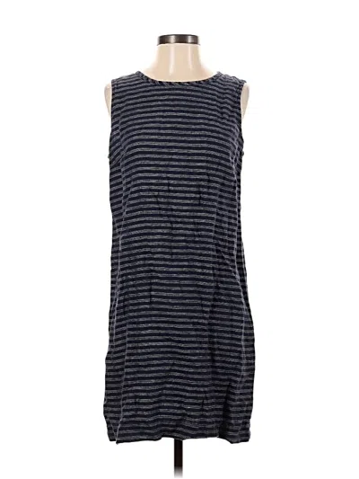 Pre-owned Jjill Casual Dress In Blue