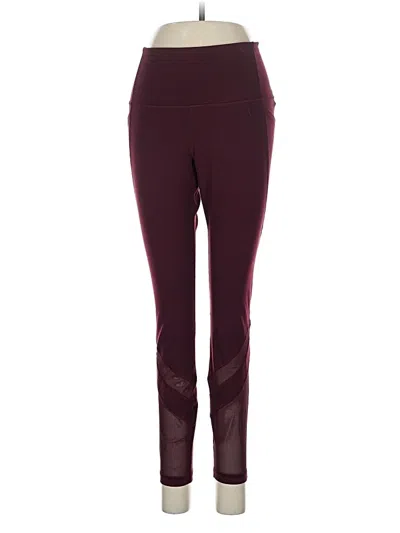 Pre-owned Active By Old Navy Active Pants In Burgundy