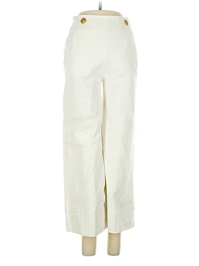 Pre-owned Maeve By Anthropologie Casual Pants In White