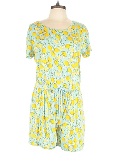Pre-owned Assorted Brands Romper In Yellow
