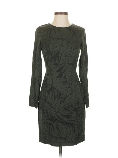 Pre-owned Club Monaco Casual Dress In Green