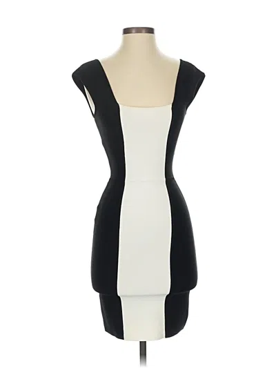 Pre-owned Bcbgmaxazria Cocktail Dress In Black