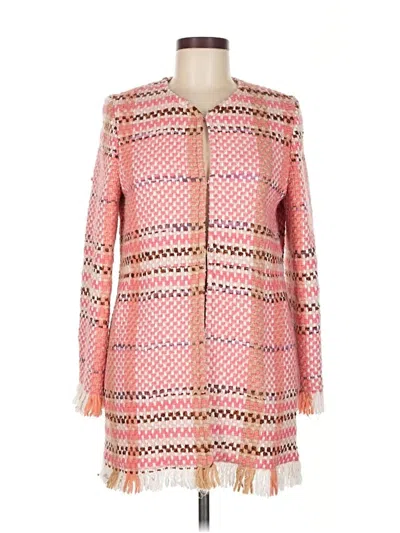 Pre-owned Vilagallo Blazer Jacket In Pink