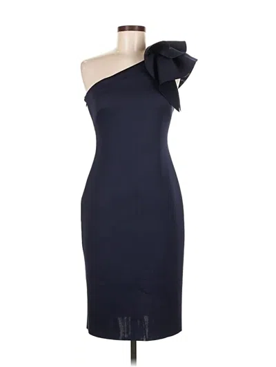 Pre-owned Eliza J Cocktail Dress In Blue