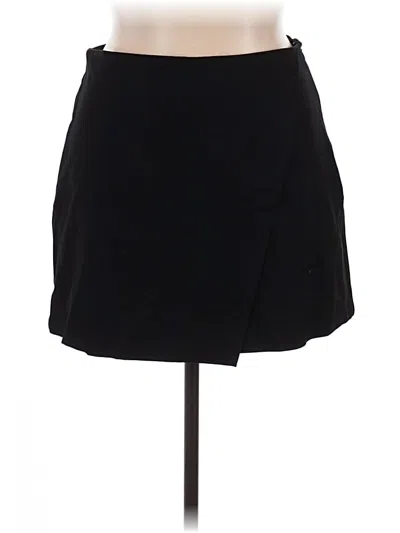 Pre-owned Scoop Casual Skirt In Black