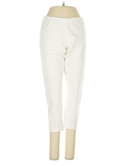 Pre-owned Jjill Casual Pants In White