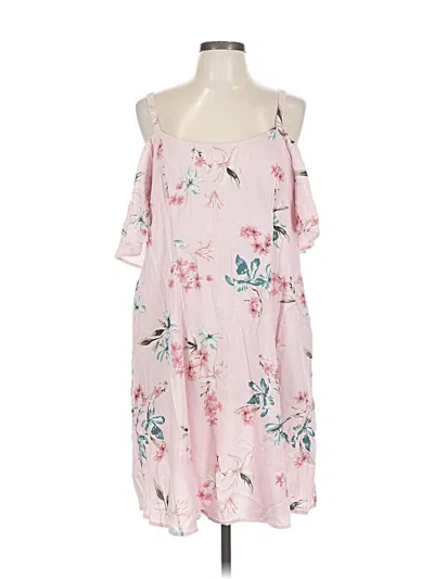 Pre-owned Torrid Casual Dress In Pink