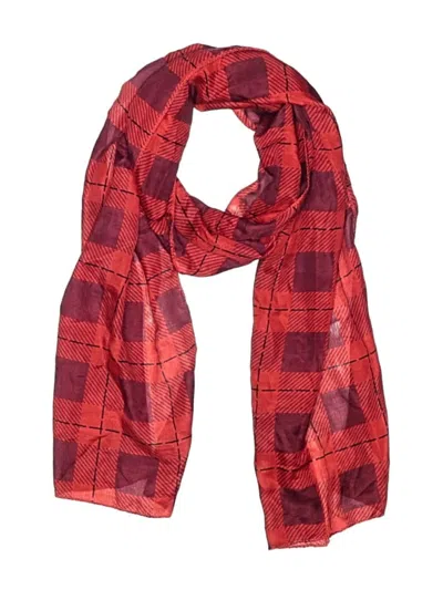 Pre-owned Unbranded Scarf In Red