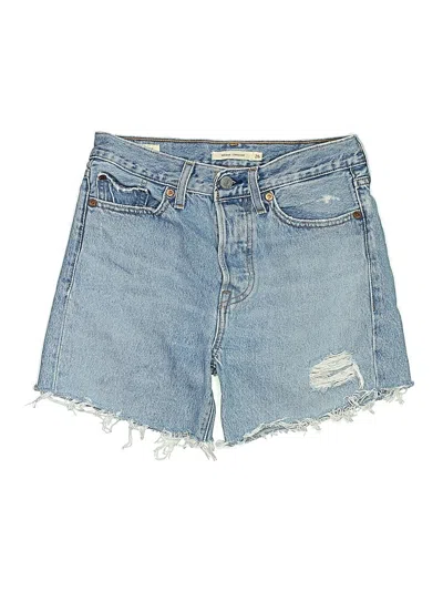 Pre-owned Levi's Denim Shorts In Blue