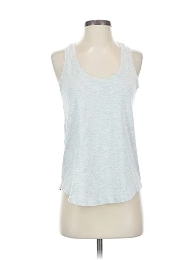 Pre-owned Lululemon Athletica Tank Top Gray Halter Neckline Tops