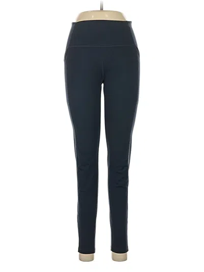 Pre-owned Girlfriend Collective Active Pants In Blue