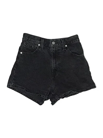 Pre-owned Levi's Denim Shorts In Black