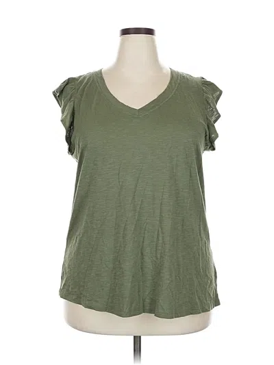 Pre-owned Maurices Sleeveless T-shirt In Green