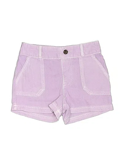 Pre-owned Cat & Jack Kids' Denim Shorts In Purple