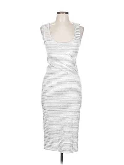 Pre-owned Express Cocktail Dress In Silver