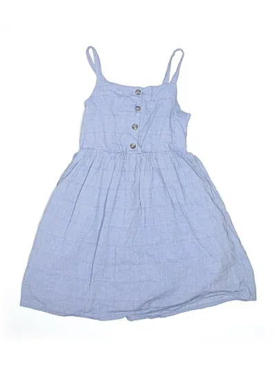 Pre-owned Cat & Jack Kids' Dress In Blue