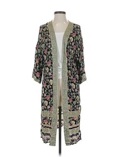 Pre-owned Dr2 Kimono In Green