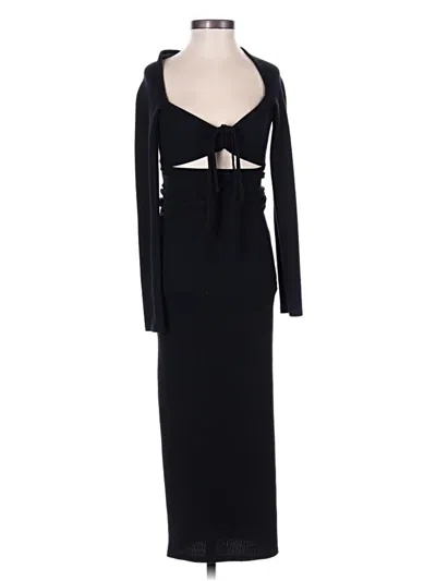 Pre-owned Nasty Gal Inc. Cocktail Dress In Black