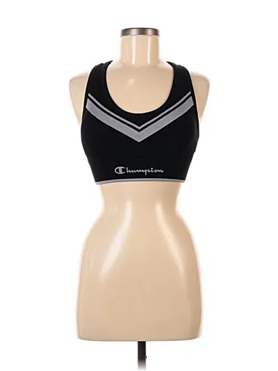 Pre-owned Champion Sports Bra In Black