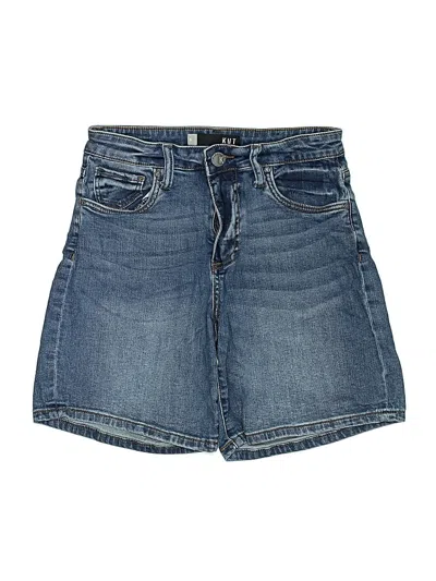 Pre-owned Kut From The Kloth Denim Shorts In Blue