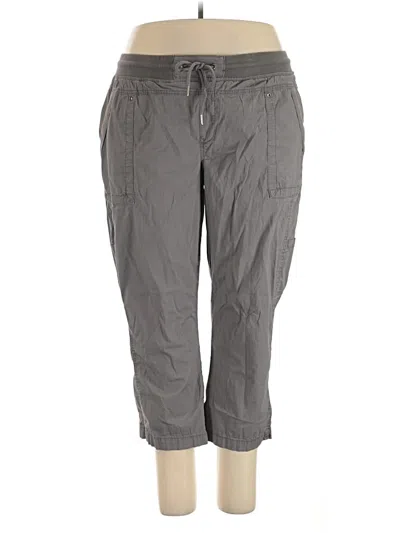 Pre-owned Natural Reflections Casual Pants In Gray
