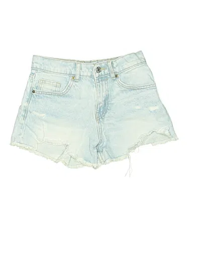 Pre-owned Zara Kids' Denim Shorts In Blue