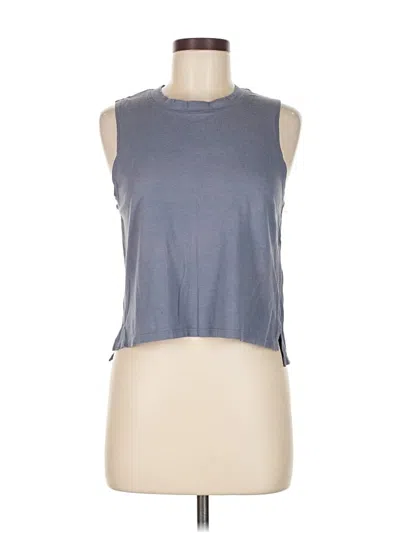 Pre-owned Abercrombie & Fitch Sleeveless T-shirt In Gray