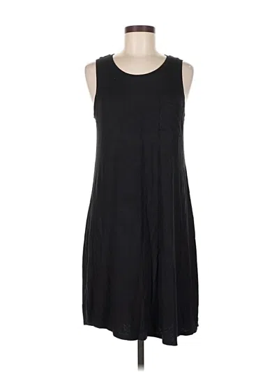 Pre-owned 24/7 Maurices Casual Dress In Black