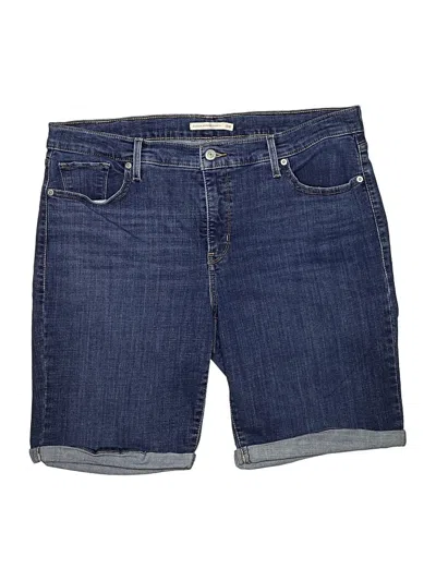 Pre-owned Levi's Denim Shorts In Blue