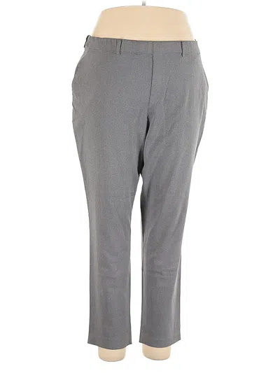 Pre-owned Uniqlo Dress Pants In Gray