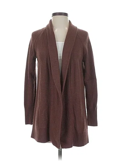 Pre-owned Gap Cardigan Sweater In Brown