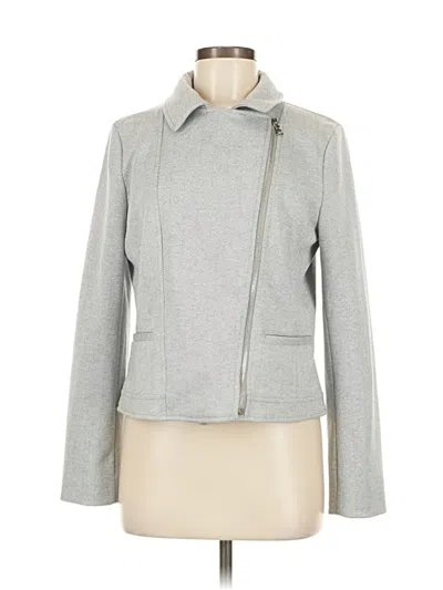 Pre-owned Ann Taylor Jacket In Gray