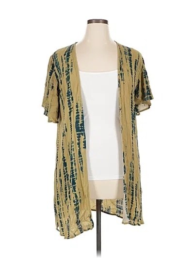 Pre-owned Maurices Kimono In Gold