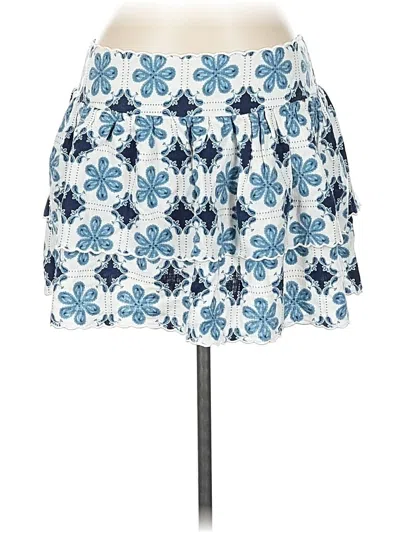 Pre-owned Diane Von Furstenburg For Target Casual Skirt In Blue
