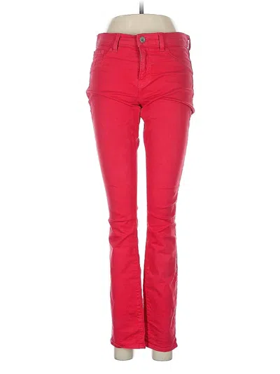 Pre-owned J Brand Jeans In Red
