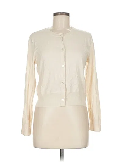 Pre-owned Easy Standard Long Sleeve Blouse In White