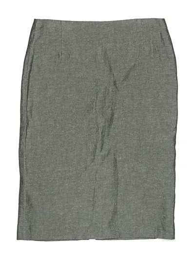 Pre-owned Antonio Melani Casual Skirt In Gray