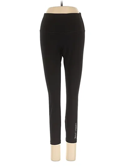 Pre-owned Lorna Jane Active Active Pants In Black