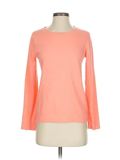 Pre-owned J.crew Factory Store Pullover Sweater In Orange