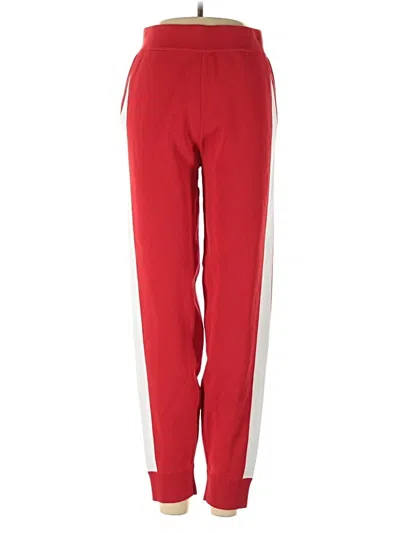 Pre-owned Express X Olivia Culpo Track Pants In Red