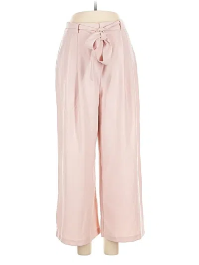 Pre-owned Asos Design Casual Pants In Pink