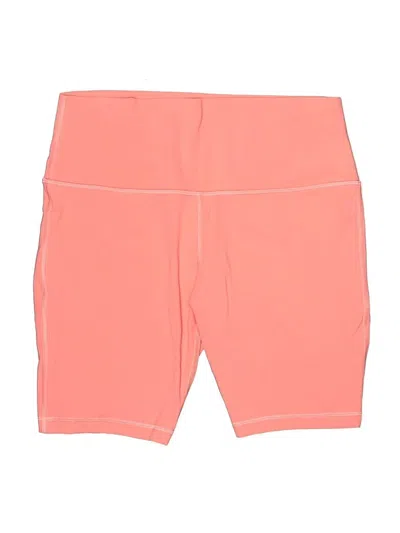 Pre-owned Lululemon Athletica Athletic Shorts In Pink
